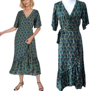 Silk & Salt Geometric Dress